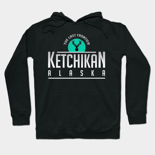 Ketchikan Alaska Adventure Hoodie by dejava